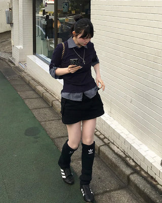 Cargo mini skirt