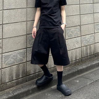 Cotton Bermuda shorts