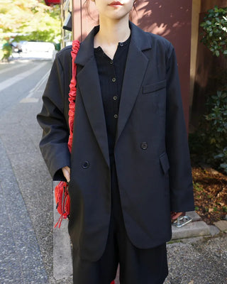 Oversized single jacket