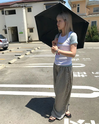 Lightweight parasol with cat print