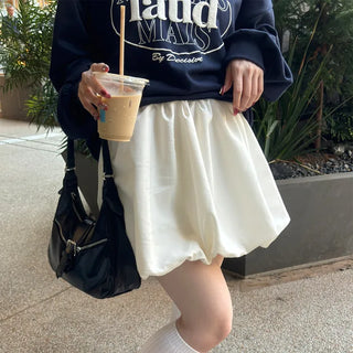 Balloon mini skirt