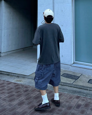 Check Cargo Bermuda Shorts