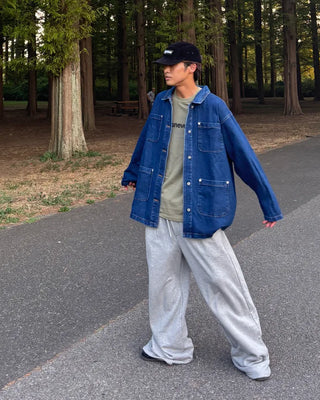 Loose Fit Belted Sweatpants