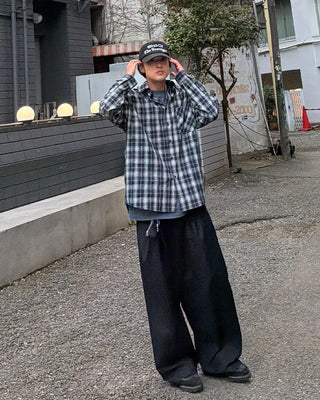 Pocket check shirt
