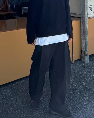 Wide Round Pants