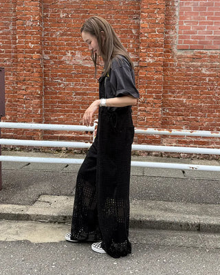 Square perforated overalls