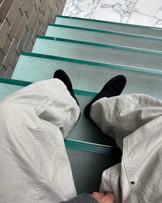 Suede loafers