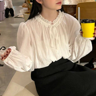 Shirred blouse