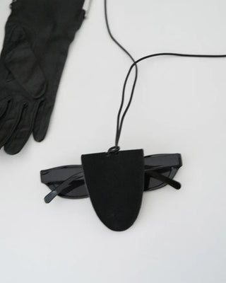 Soft eyeglass holder