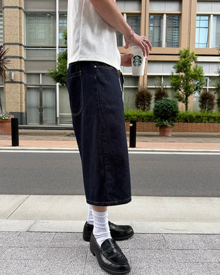 Selvedge Bermuda shorts