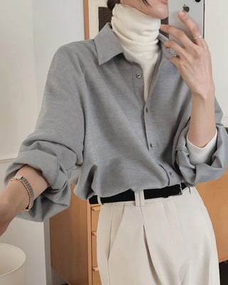 Basic wool shirt