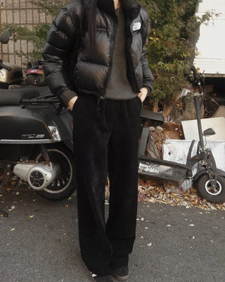 Corduroy training pants