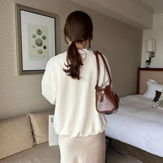 Ribbon detail sweatshirt