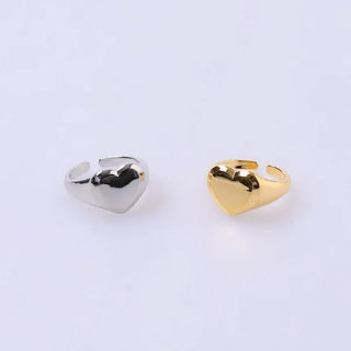 Round Heart Ring