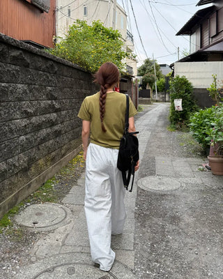 Seersucker striped pants