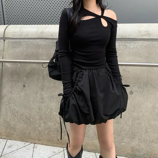 Twisted Slit T-shirt