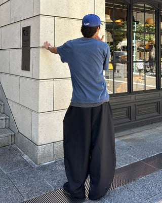 Double Pintuck Balloon Slacks