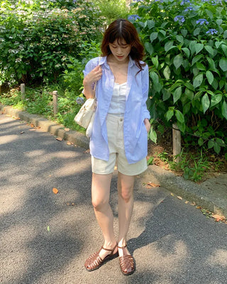 Basic cotton shorts
