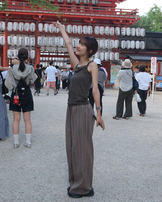 Stitch Line Banding Pants