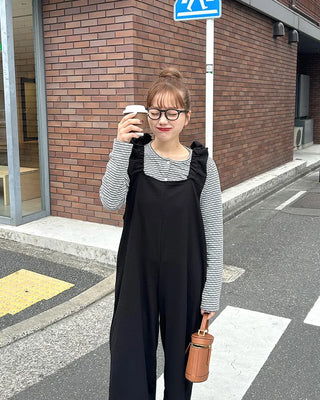 Frill Sleeveless Jumpsuit