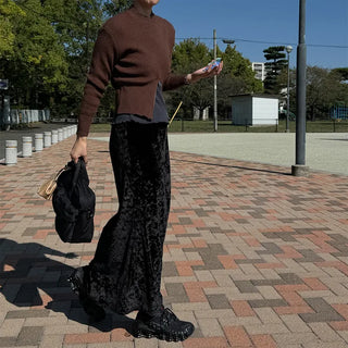 Half-zip knit