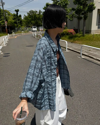 Soft Touch Check Long-Sleeve Shirt