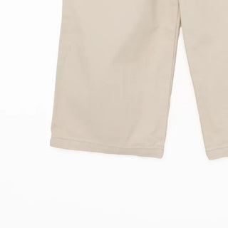 Pintuck Wide Cotton Pants