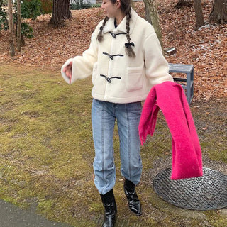 Duffle short coat