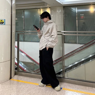 (Unisex) Oversized Hooded Jumper
