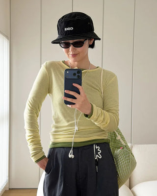 Layered Tencel T-shirt
