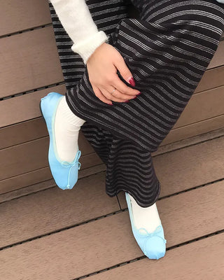 Ribbon flat shoes