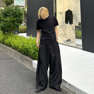 Pointed balloon fit slacks