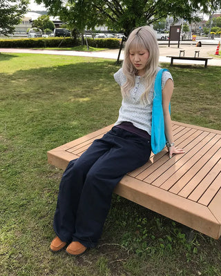 Summer Tencel Cotton Wide Pants