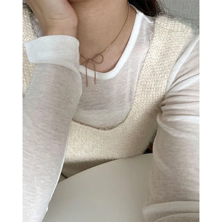 Ribbon necklace