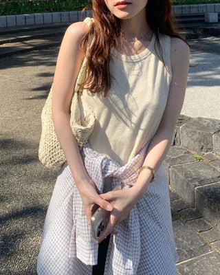 Round Rib Sleeveless