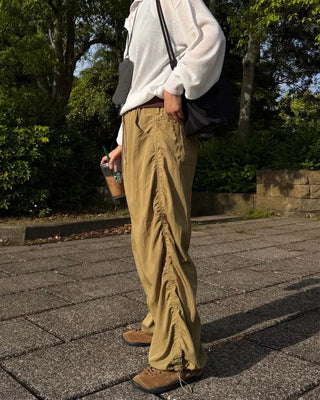 Stopper Shirring Pants