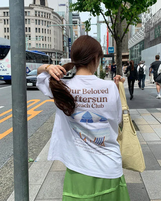 Back print T-shirt