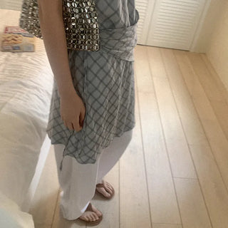 Layered Wrap Tunic