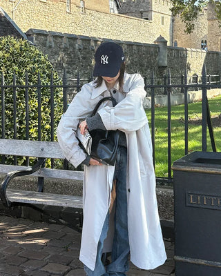 Leather tote bag