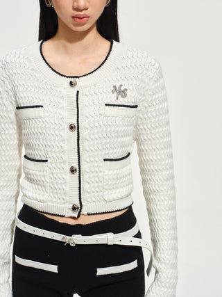 Vanilla White Nomad Knight Sweater Coat