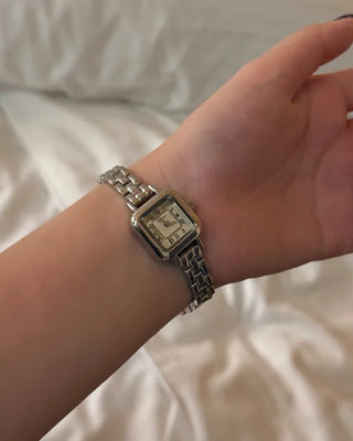 Square Metal Watch