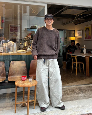 Melange Round Neck Knit