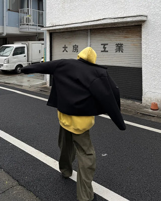 Fleece-lined colored hoodie