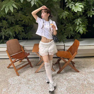 Lace Canter Shorts