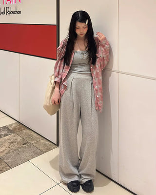Slit Wide Fit Sweatpants