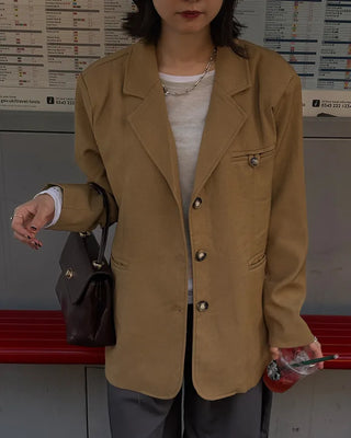 Oversized tailored jacket