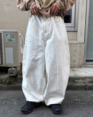 Balloon cotton pants