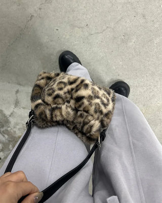 Leopard Square Bag