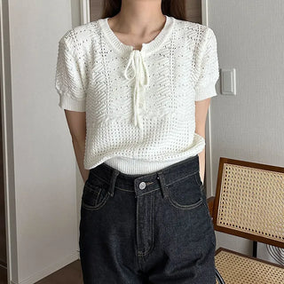 Punched Ribbon Knit