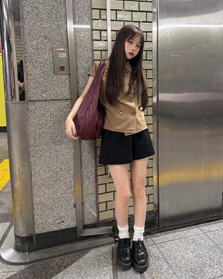 Trench blouse